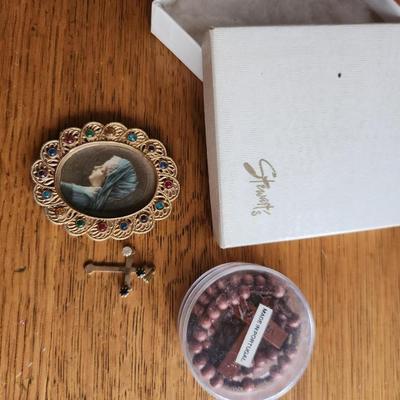 Small Box of Religious Items