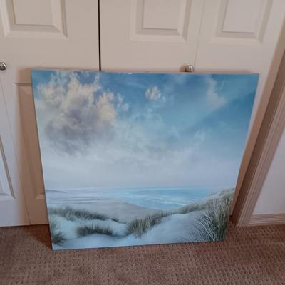 OCEAN SCENE ON CANVAS