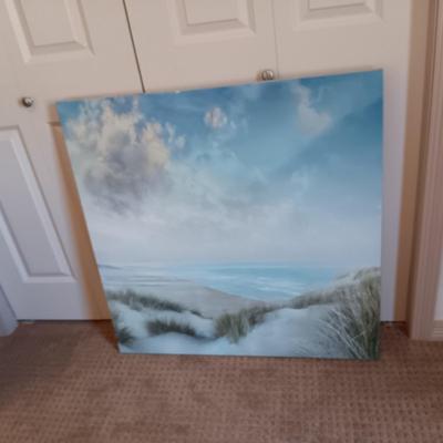 OCEAN SCENE ON CANVAS
