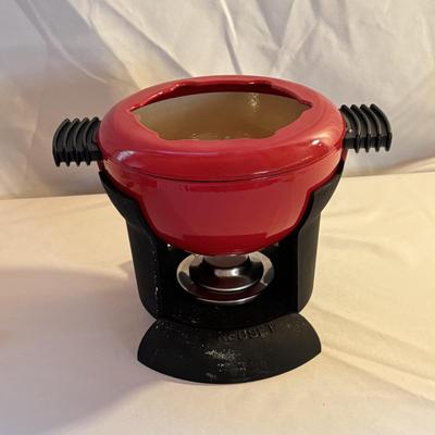 Le Creuset Cast Iron Fondue Set and Accessories (K-DZ)
