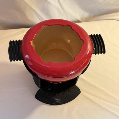 Le Creuset Cast Iron Fondue Set and Accessories (K-DZ)