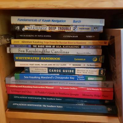 Kayak, Rafting and Canoe Books (LLR-KD)