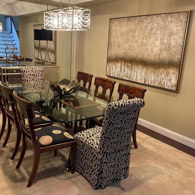 Mahogany Dining Pedestal Table