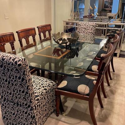 Mahogany Dining Pedestal Table