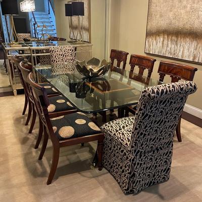 Mahogany Dining Pedestal Table