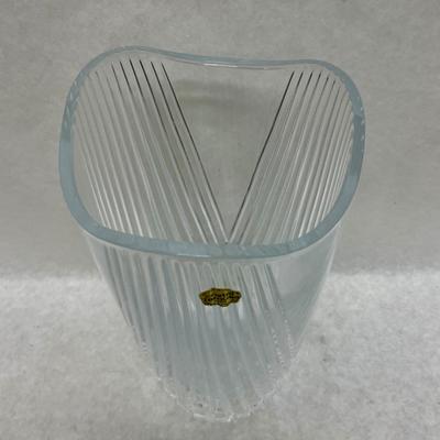 12” Lead Crystal Vase