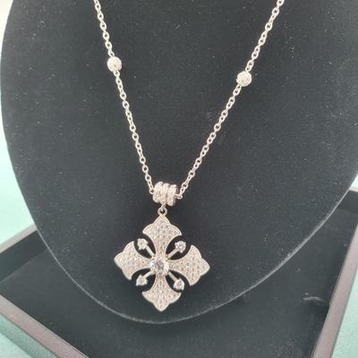 Exquisite Maltesse CZ Espo 925 Necklace