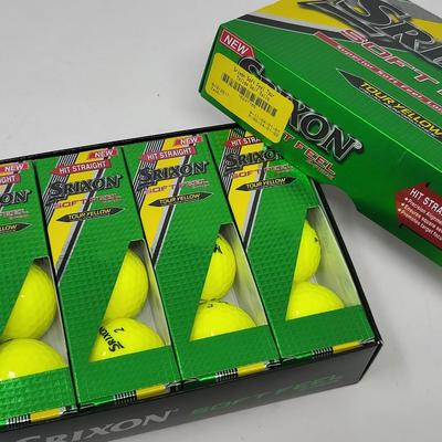 Four Boxes New Golf Balls - Titleist & TPro, Srixon, TD