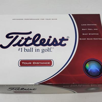 Four Boxes New Golf Balls - Titleist & TPro, Srixon, TD