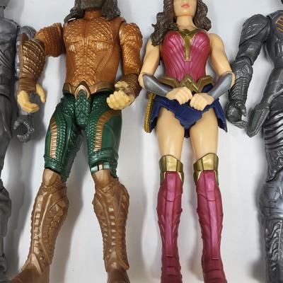 11"-12" Action Figures Wonder Woman, Batman, Superman & More