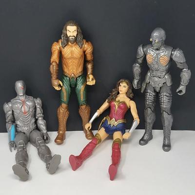11"-12" Action Figures Wonder Woman, Batman, Superman & More