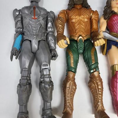 11"-12" Action Figures Wonder Woman, Batman, Superman & More
