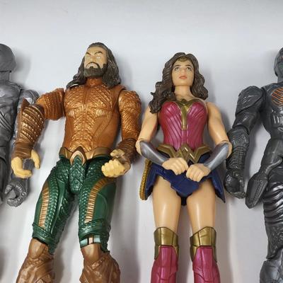 11"-12" Action Figures Wonder Woman, Batman, Superman & More