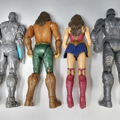 11"-12" Action Figures Wonder Woman, Batman, Superman & More
