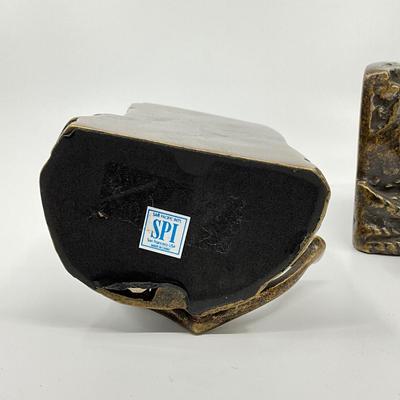 735 Pair of SPI Metal Anchor / Rock Bookends