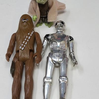 1970's-2000's Star Wars Figures, Cases