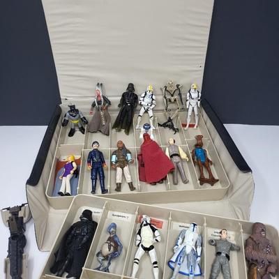 1970's-2000's Star Wars Figures, Cases