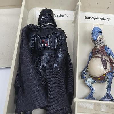 1970's-2000's Star Wars Figures, Cases