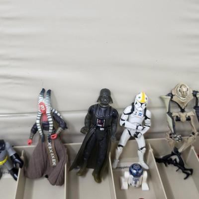1970's-2000's Star Wars Figures, Cases