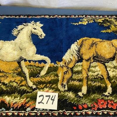 Vintage Horse Tapestry