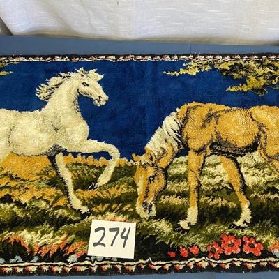 Vintage Horse Tapestry