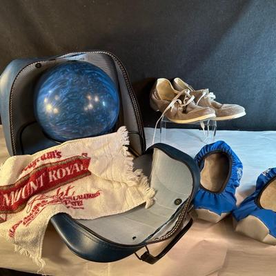 Lot 194 Bowling Ball with bag and shoes