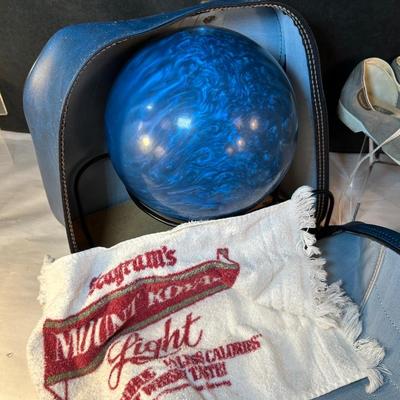 Lot 194 Bowling Ball with bag and shoes