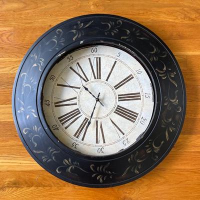 Hand-Painted Wall Clock #2