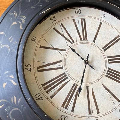 Hand-Painted Wall Clock #2
