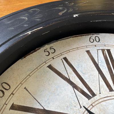 Hand-Painted Wall Clock #2