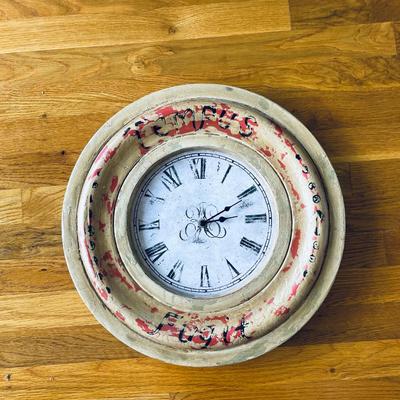 Hand-Painted Wall Clock #4