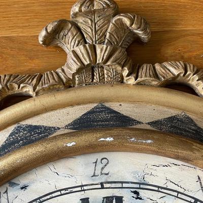 Hand-Painted Wall Clock #7