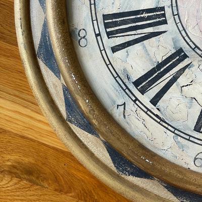 Hand-Painted Wall Clock #7