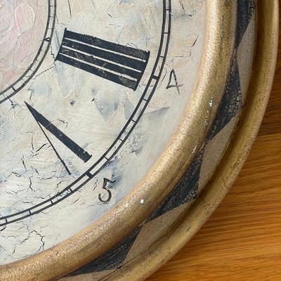 Hand-Painted Wall Clock #7