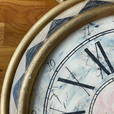 Hand-Painted Wall Clock #7