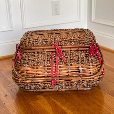 Vintage Picnic Basket