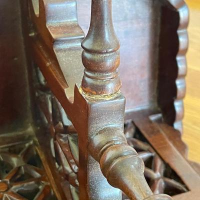 Antique Ornate Wooden Wall Shelf