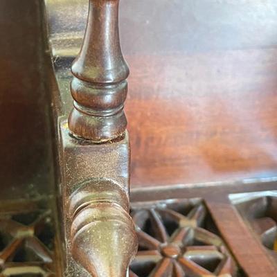 Antique Ornate Wooden Wall Shelf