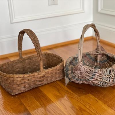 2 Antique Baskets