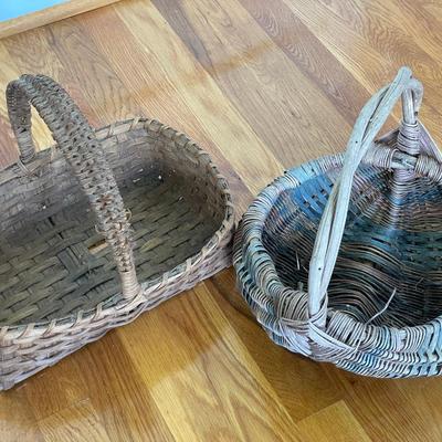 2 Antique Baskets
