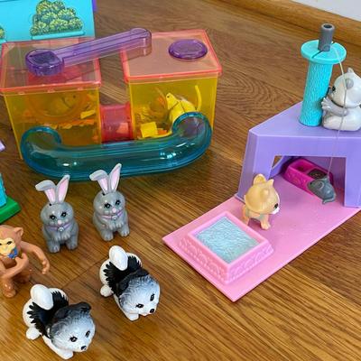 Lot of Vintage Littlest Pet Shop Toys