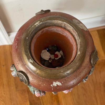 Decorative Indoor Planter Hand-Painted by Owner