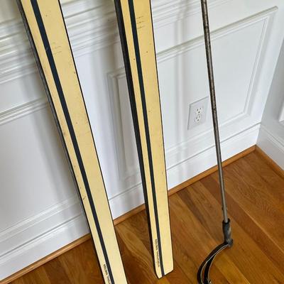 Kitzbuhel Vintage Skis