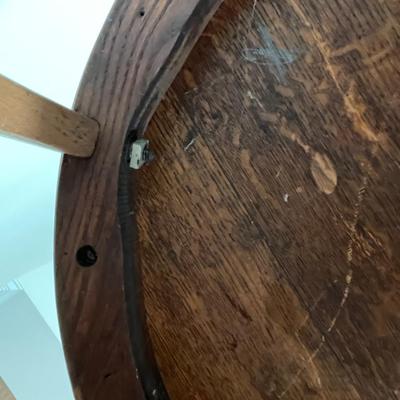 Antique Round Side Table