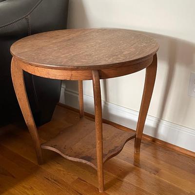 Antique Round Side Table