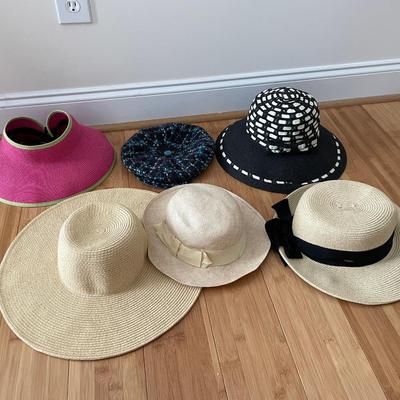 Lot of 6 Women’s Hats