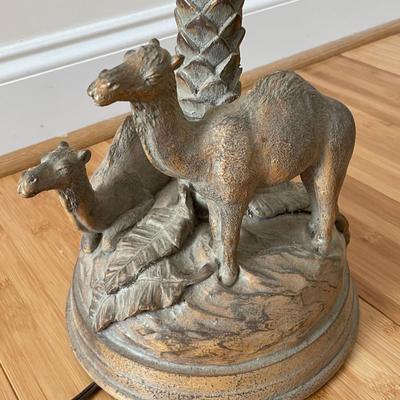 Camel Themed Lamp