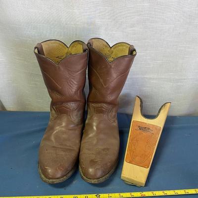 9 EE Justin Roper Boots