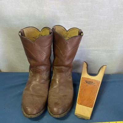 9 EE Justin Roper Boots