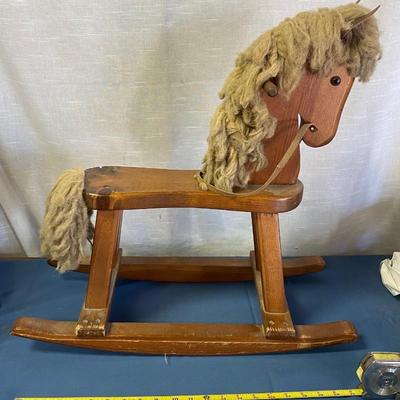 Wooden Rocking Horse